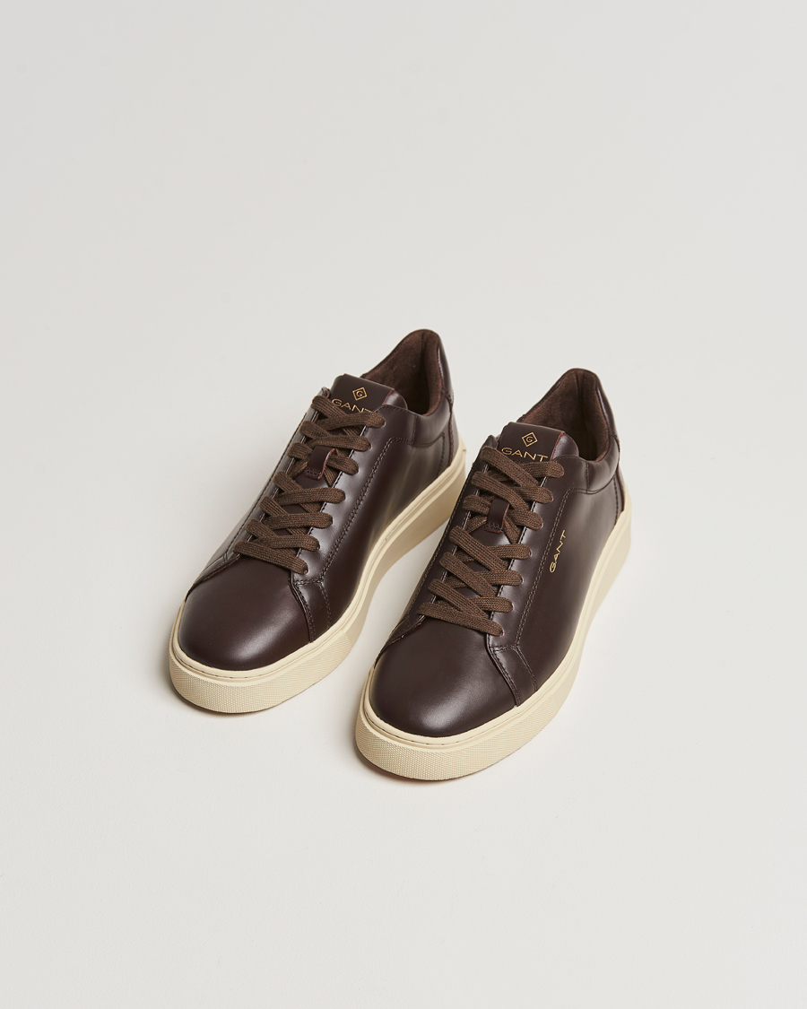 Herren |  | GANT | Mc Julien Leather Sneaker Dark Brown