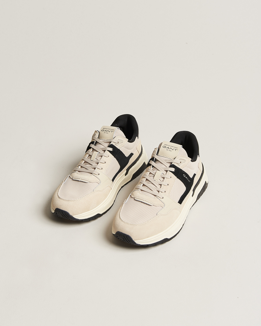 Herren | GANT Jeuton Running Sneaker Beige | GANT | Jeuton Running Sneaker Beige