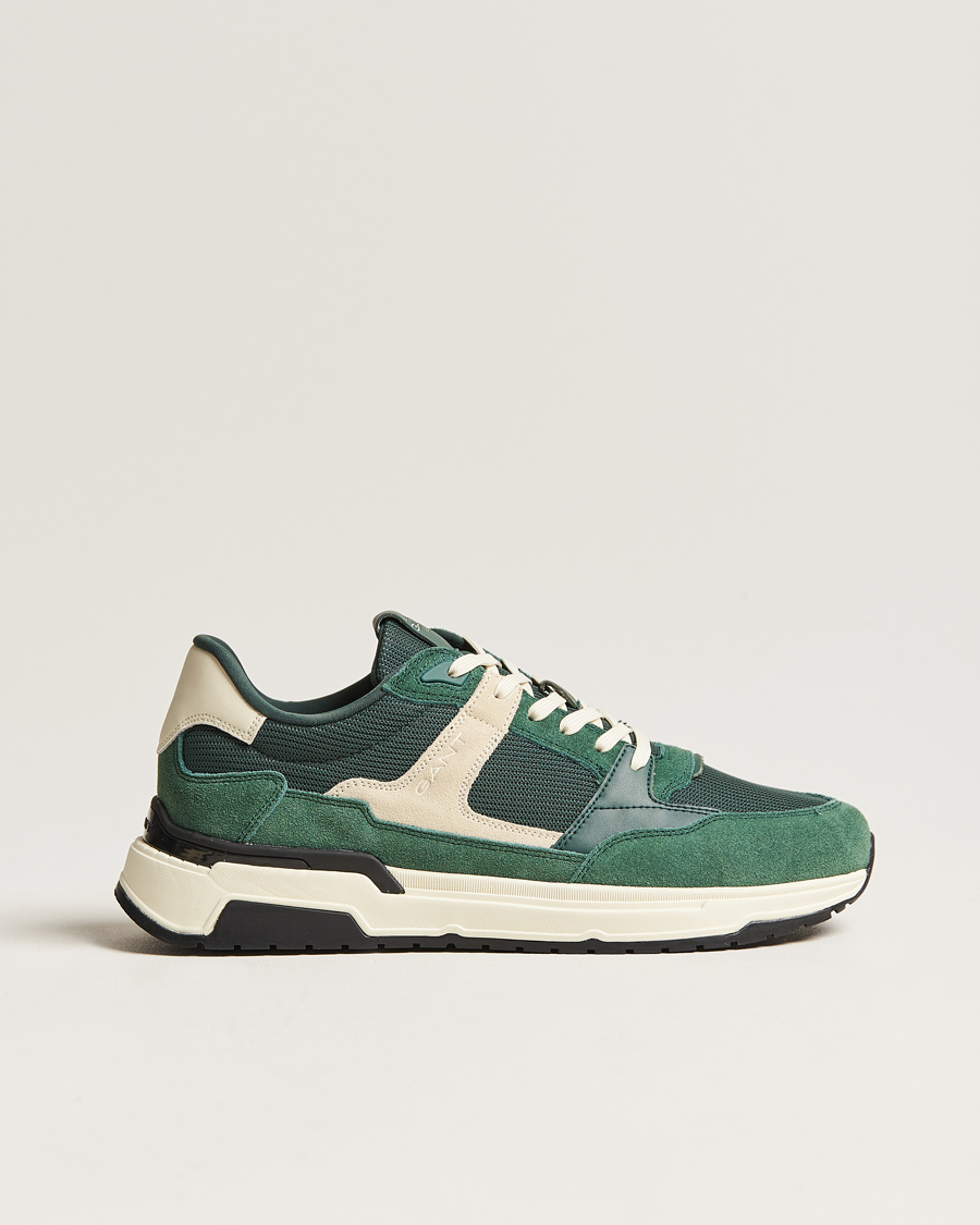 Herren |  | GANT | Jeuton Running Sneaker Tartan Green
