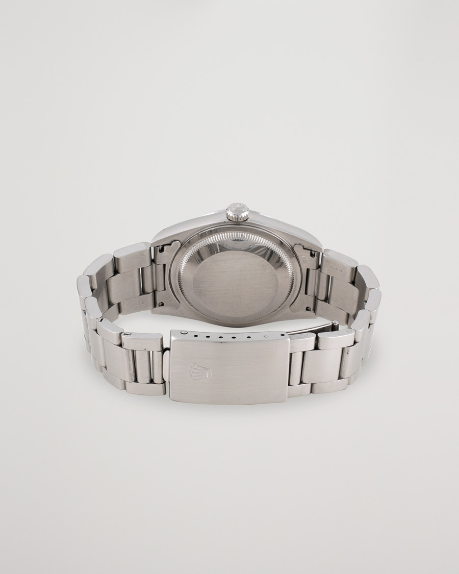 Herren | Rolex Pre-Owned Datejust 16200 Oyster Perpetual Steel White | Rolex Pre-Owned | Datejust 16200 Oyster Perpetual Steel White