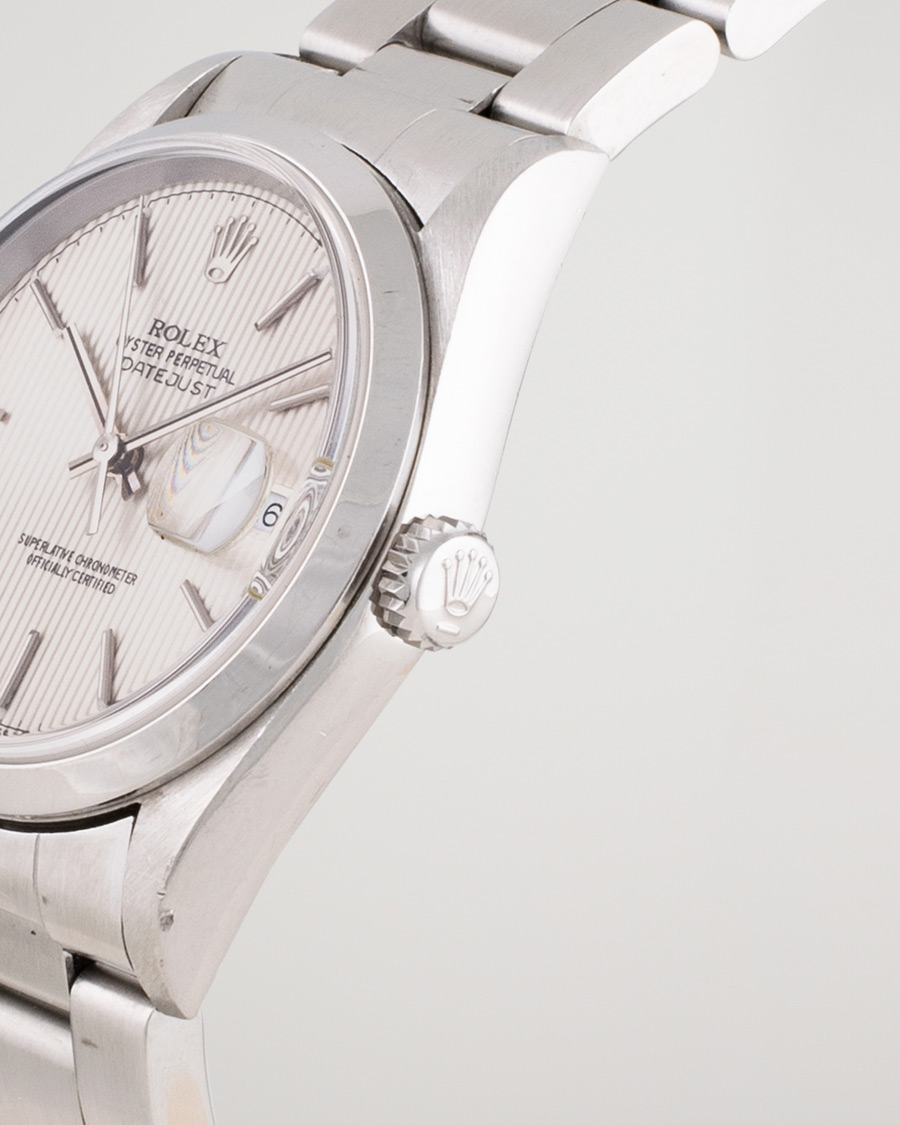 Herren | Pre-Owned & Vintage Watches | Rolex Pre-Owned | Datejust 16200 Oyster Perpetual Steel White