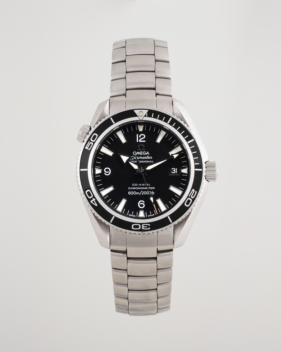 Herren | Omega Pre-Owned Seamaster Planet Ocean 2201.50.00 Steel Black | Omega Pre-Owned | Seamaster Planet Ocean 2201.50.00 Steel Black