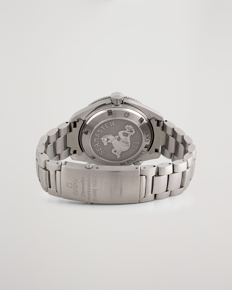 Herren | Omega Pre-Owned Seamaster Planet Ocean 2201.50.00 Steel Black | Omega Pre-Owned | Seamaster Planet Ocean 2201.50.00 Steel Black