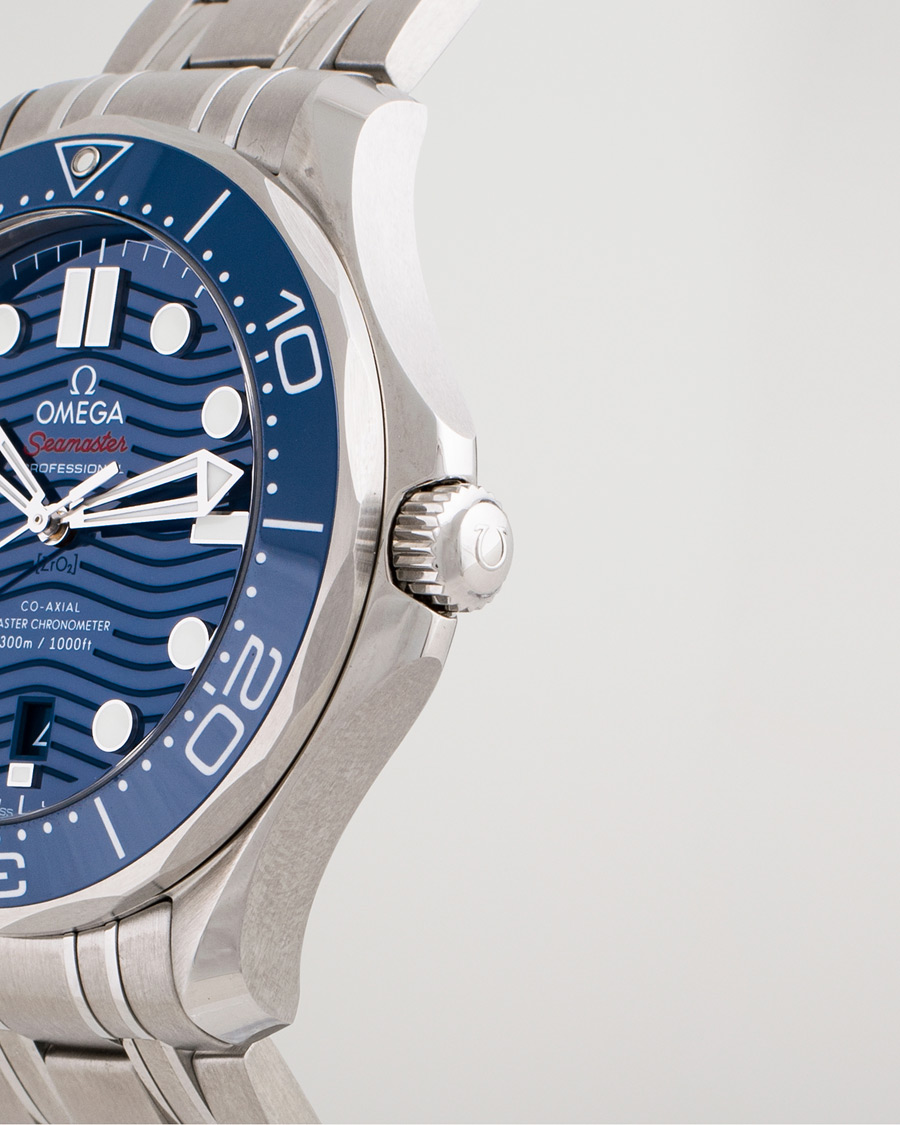 Herren | Omega Pre-Owned Seamaster Diver 300M 210.30.42.20.03.001 Steel Blue | Omega Pre-Owned | Seamaster Diver 300M 210.30.42.20.03.001 Steel Blue