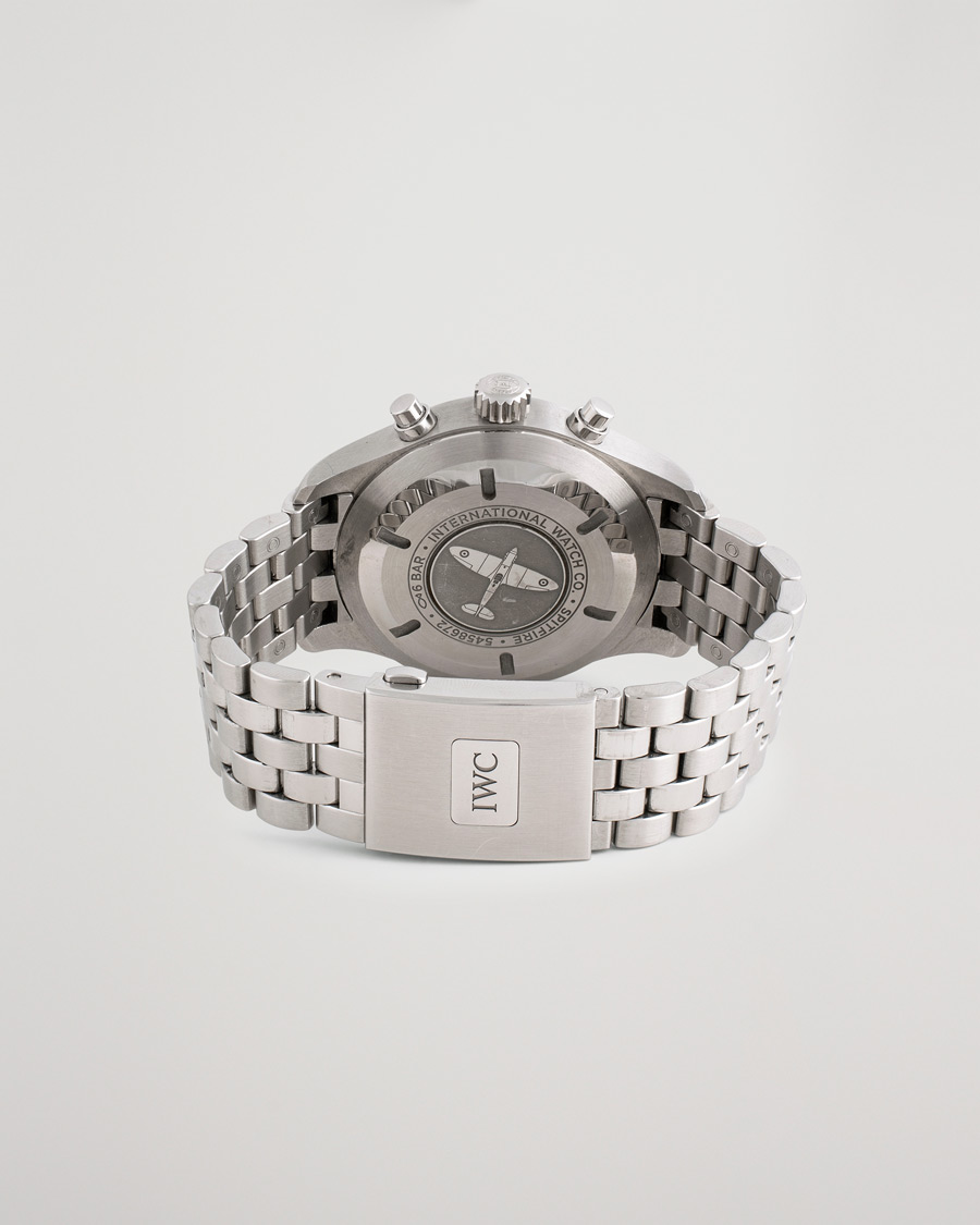 Herren | Pre-Owned & Vintage Watches | IWC Pre-Owned | Spitfire Chronograph IW377719 Steel Grey