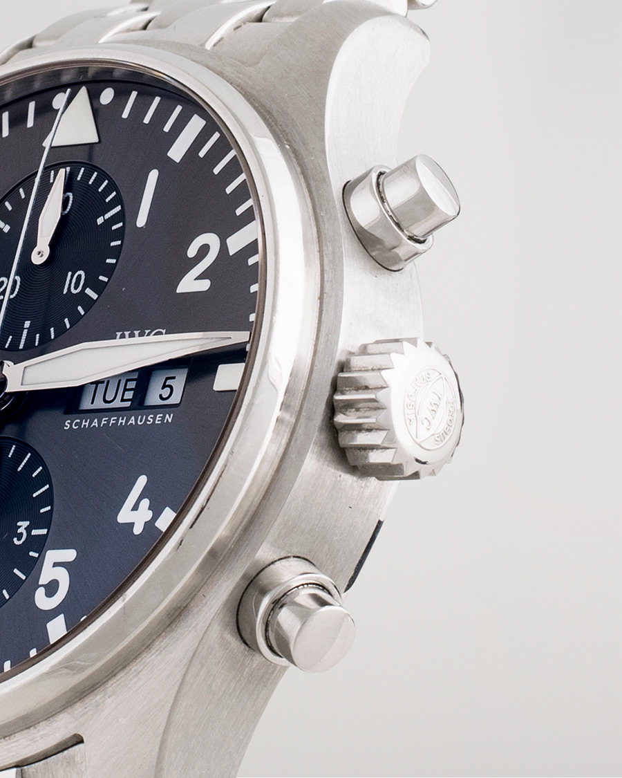 Herren | Pre-Owned & Vintage Watches | IWC Pre-Owned | Spitfire Chronograph IW377719 Steel Grey