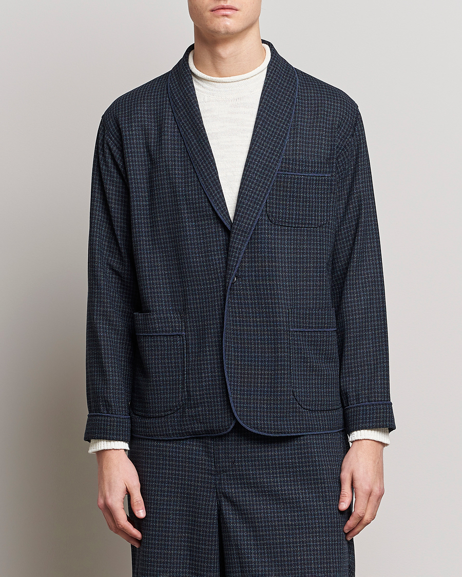 Herren | Sakkos | BEAMS PLUS | Panama Smoking Jacket Navy