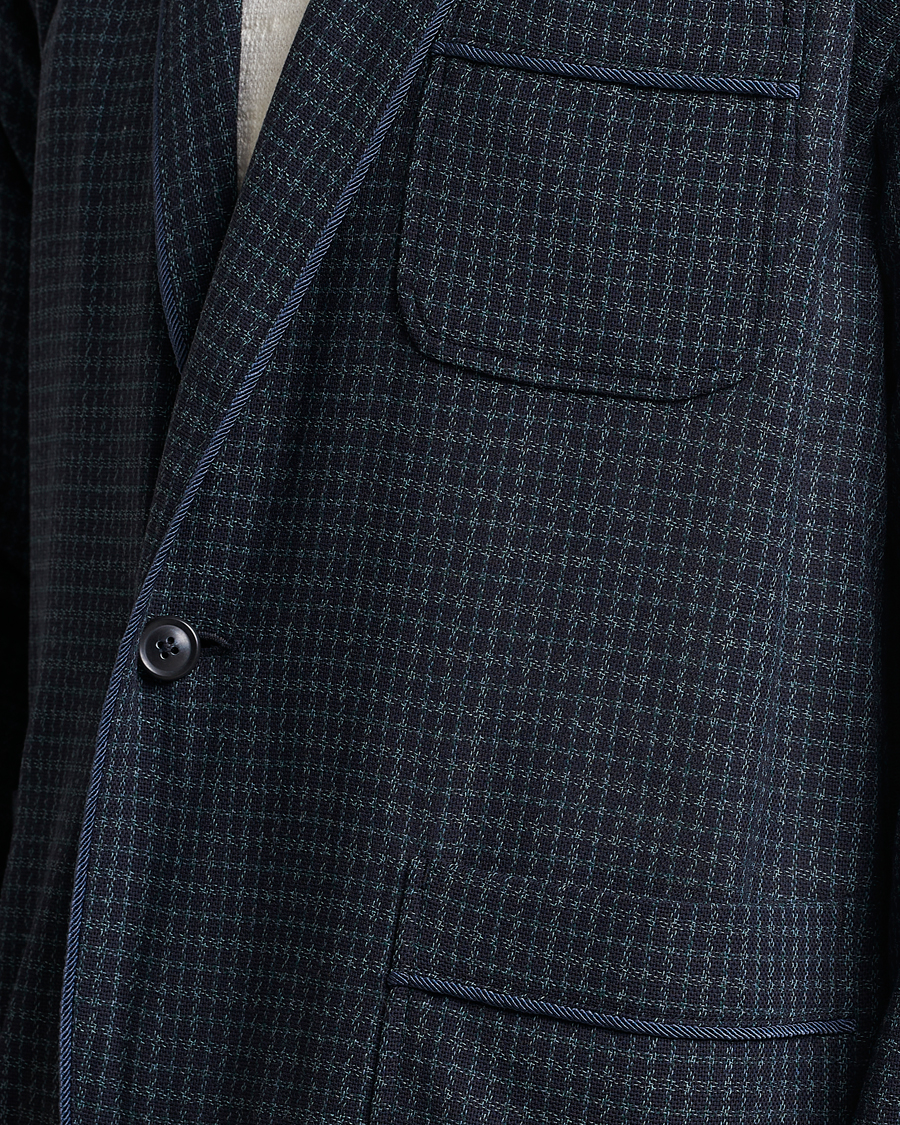 Herren | Sakkos | BEAMS PLUS | Panama Smoking Jacket Navy