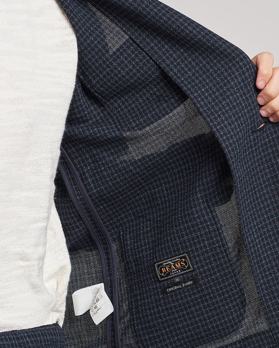 Herren | Sakkos | BEAMS PLUS | Panama Smoking Jacket Navy