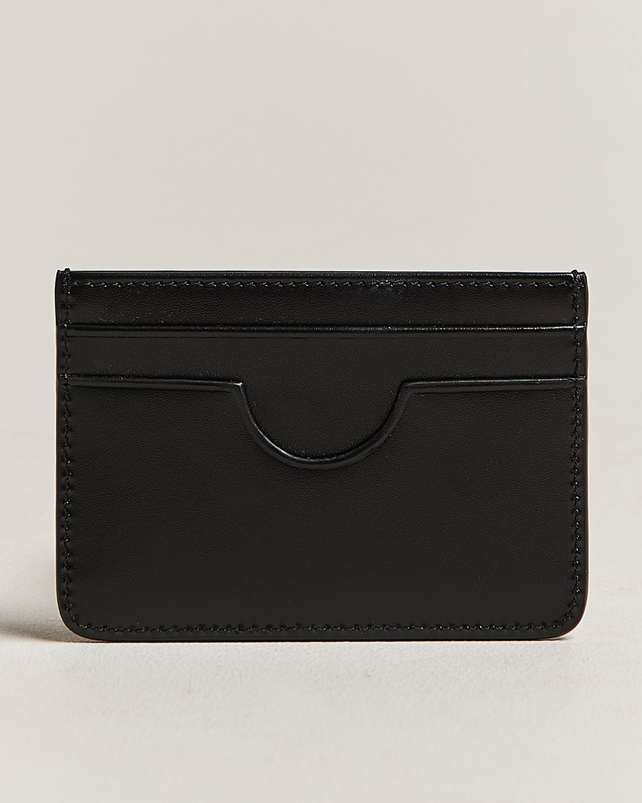 Herren | | AMI | Leather Card Holder Black