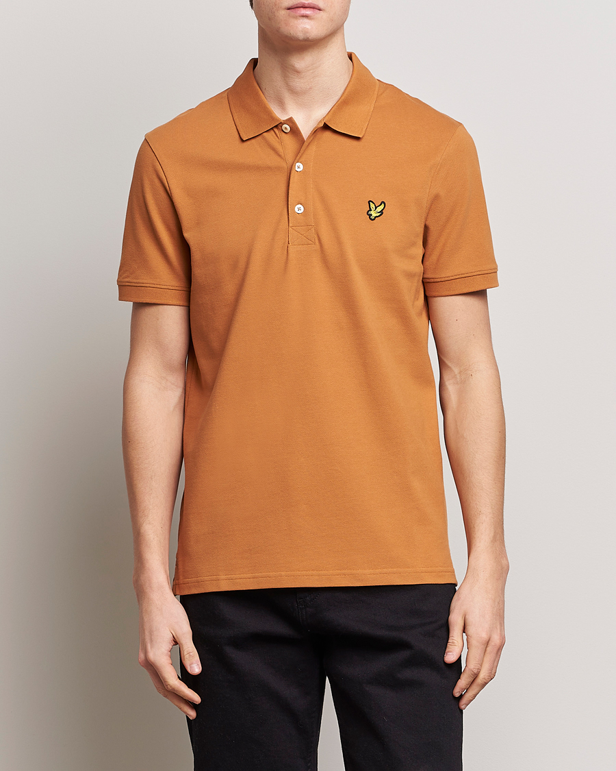 Herren |  | Lyle & Scott | Plain Pique Polo Salt Burne