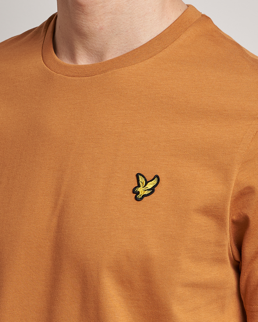Herren | T-Shirts | Lyle & Scott | Crew Neck Organic Cotton Tee Salt Burne
