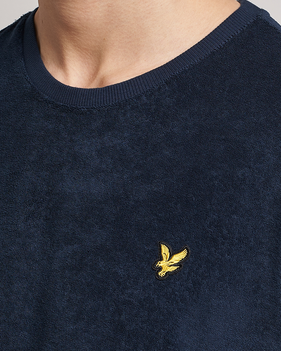 Herren | T-Shirts | Lyle & Scott | Terry T-Shirt Dark Navy