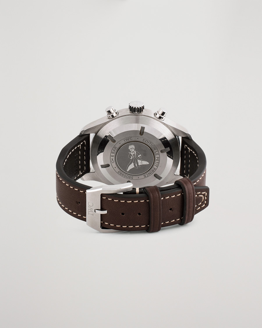 Herren | Pre-Owned & Vintage Watches | IWC Pre-Owned | Le Petit Prince Chronograph IW377714 Steel Blue