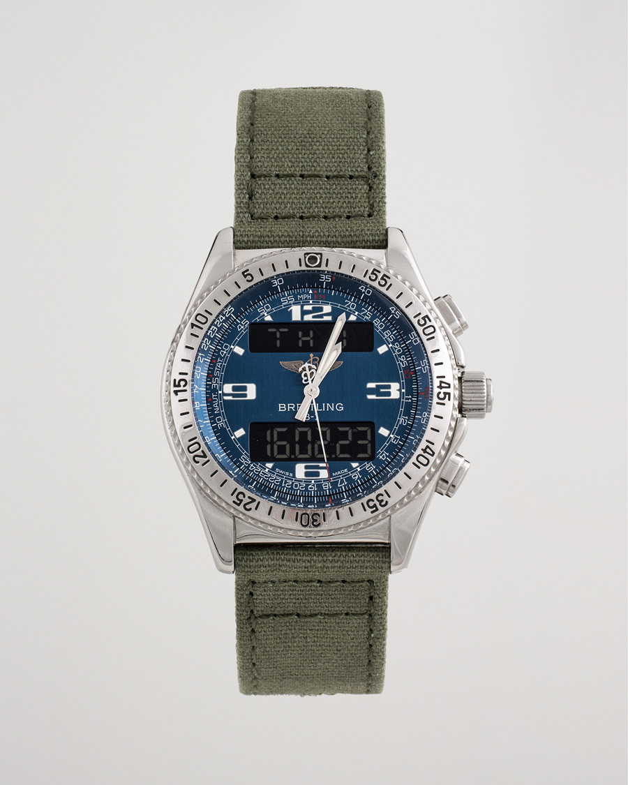 Herren | Pre-Owned & Vintage Watches | Breitling Pre-Owned | B-1 A68362 Steel Blue