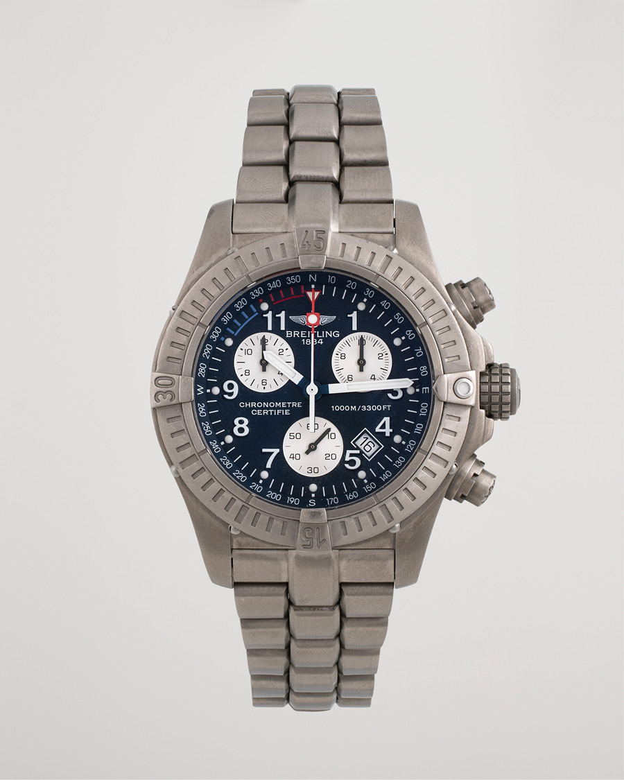 Herren | Pre-Owned & Vintage Watches | Breitling Pre-Owned | AvengerM1 E73360 Titan Blue