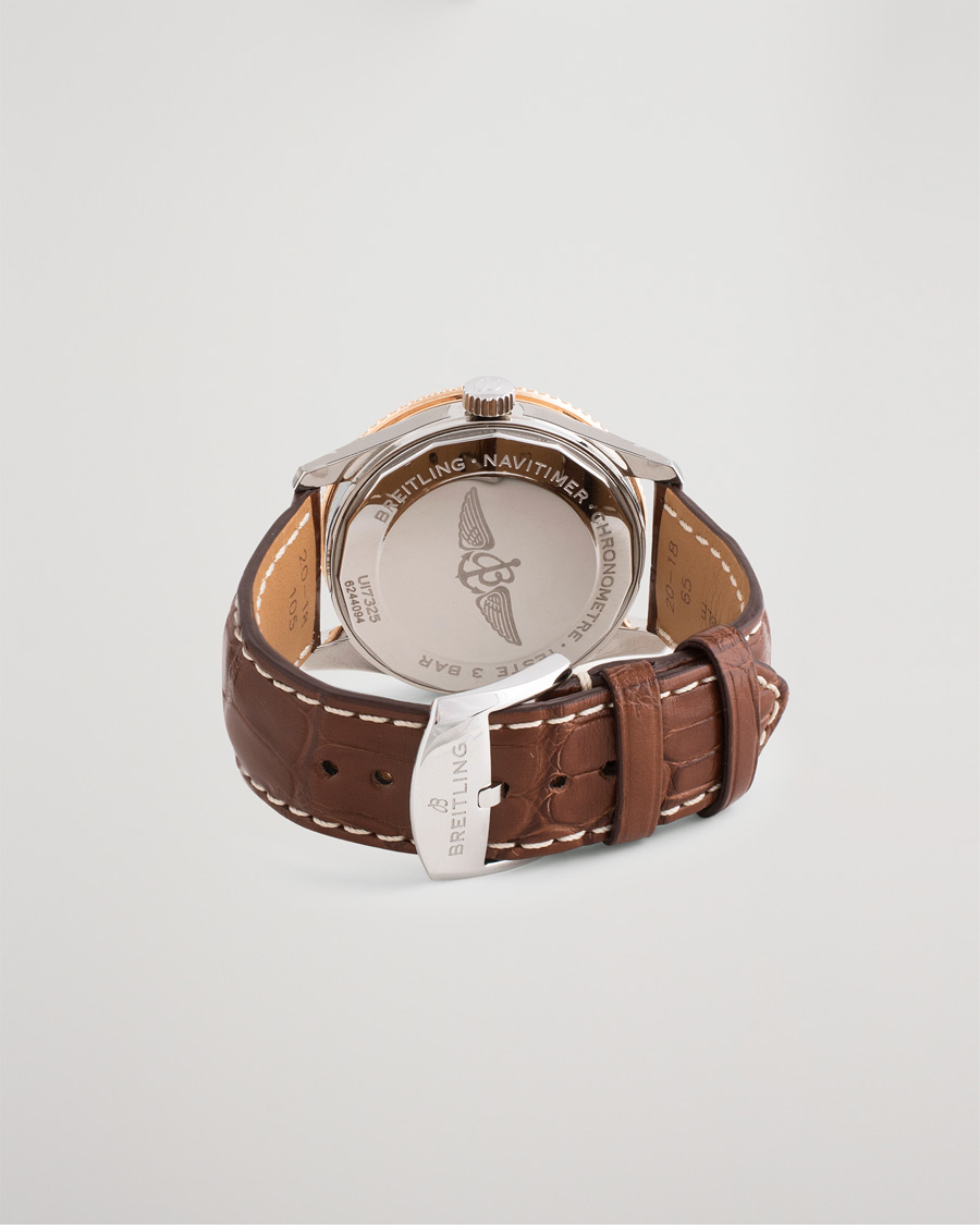 Herren | Pre-Owned & Vintage Watches | Breitling Pre-Owned | Navitimer38 U17325211G1P1 Steel White