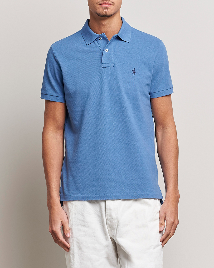 Herren |  | Polo Ralph Lauren | Custom Slim Fit Polo French Blue