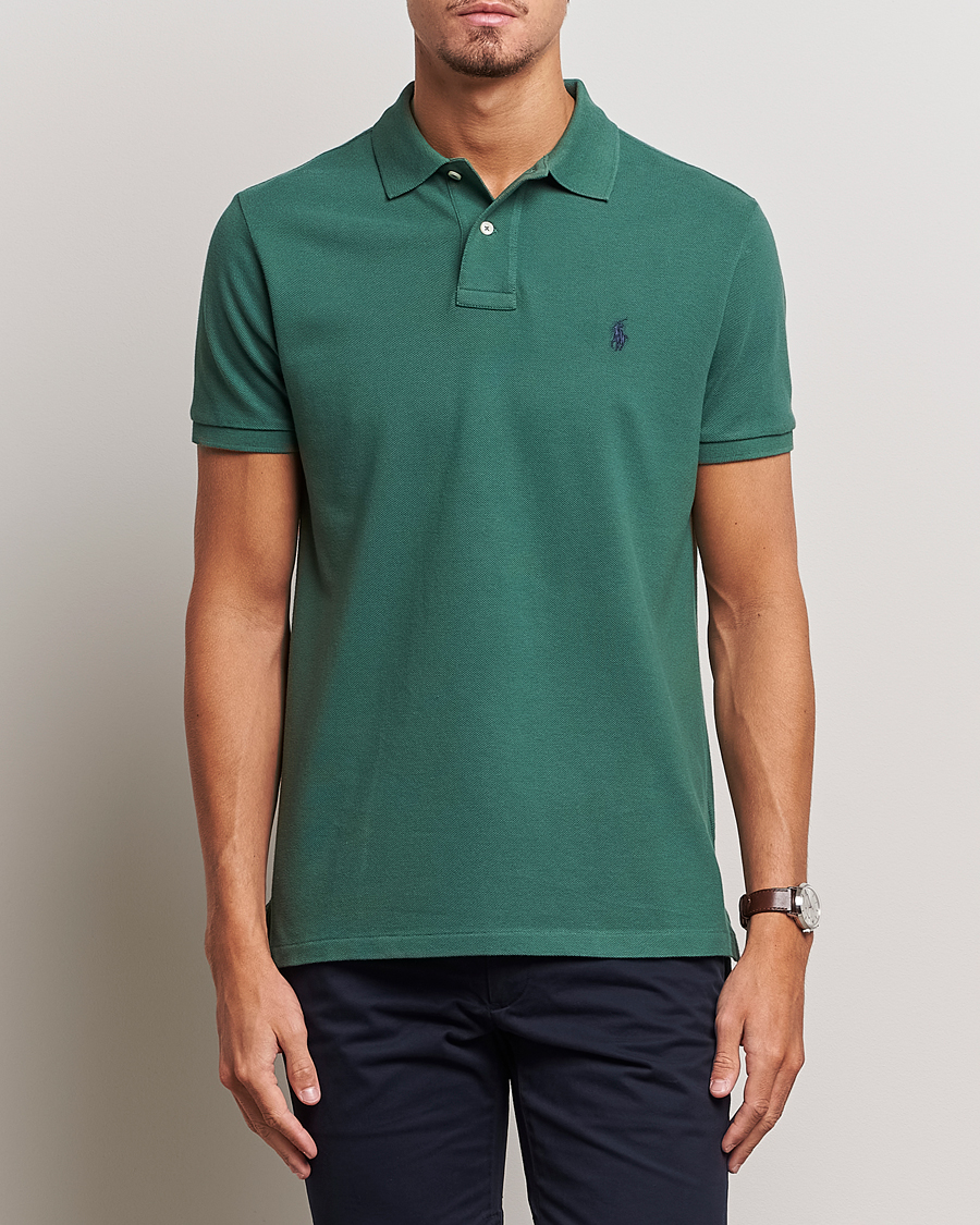 Herren |  | Polo Ralph Lauren | Custom Slim Fit Polo Washed Forest