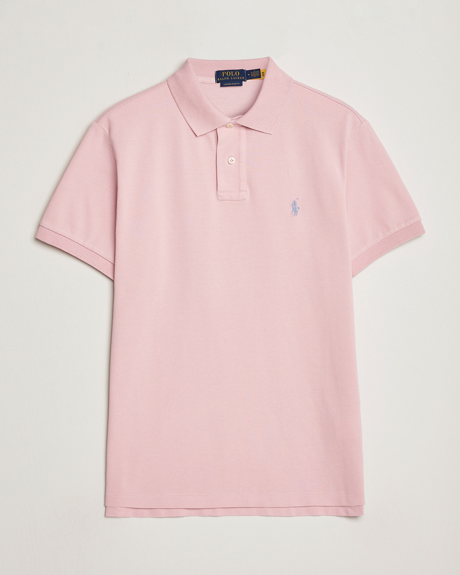 Herren | Poloshirts | Polo Ralph Lauren | Custom Slim Fit Polo Chino Pink
