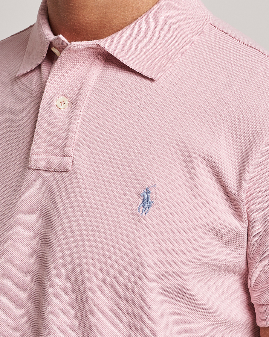 Herren | Poloshirts | Polo Ralph Lauren | Custom Slim Fit Polo Chino Pink