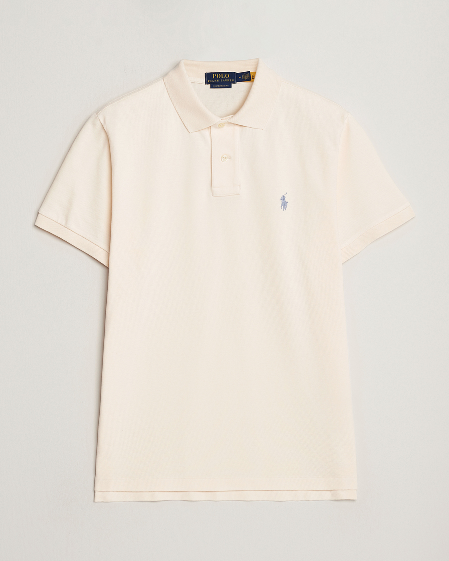 Herren | Poloshirts | Polo Ralph Lauren | Custom Slim Fit Polo Guide Cream