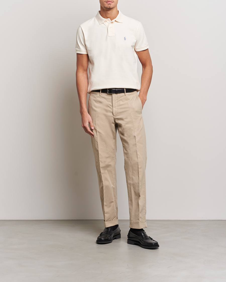 Herren | Poloshirts | Polo Ralph Lauren | Custom Slim Fit Polo Guide Cream