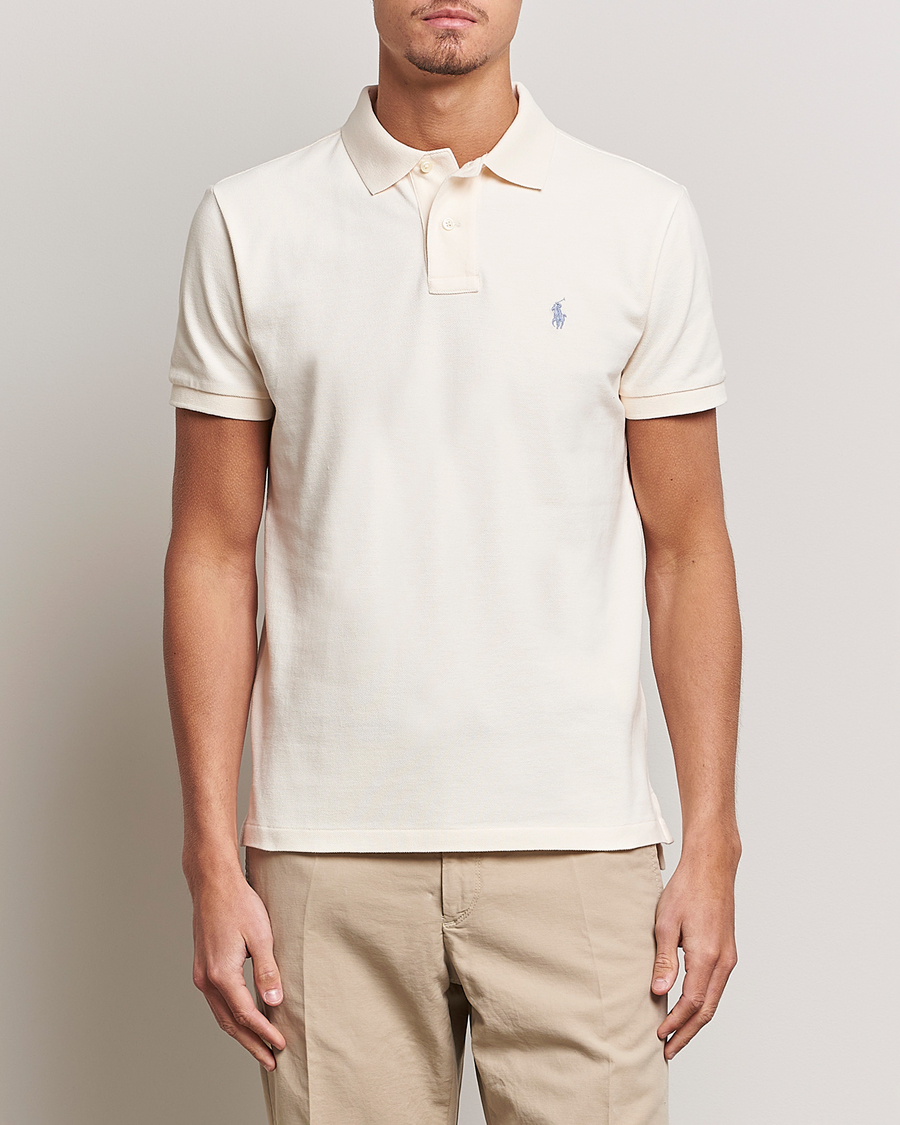 Herren | Poloshirts | Polo Ralph Lauren | Custom Slim Fit Polo Guide Cream