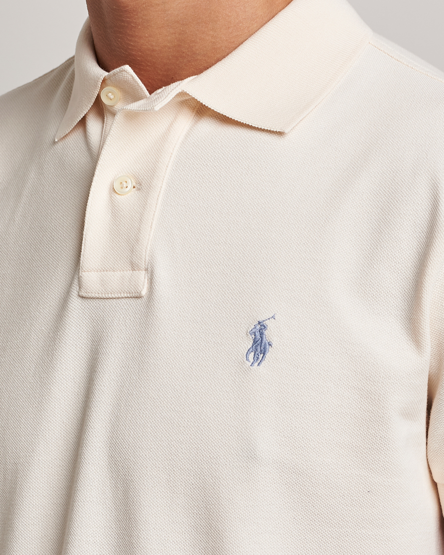 Herren | Poloshirt | Polo Ralph Lauren | Custom Slim Fit Polo Guide Cream