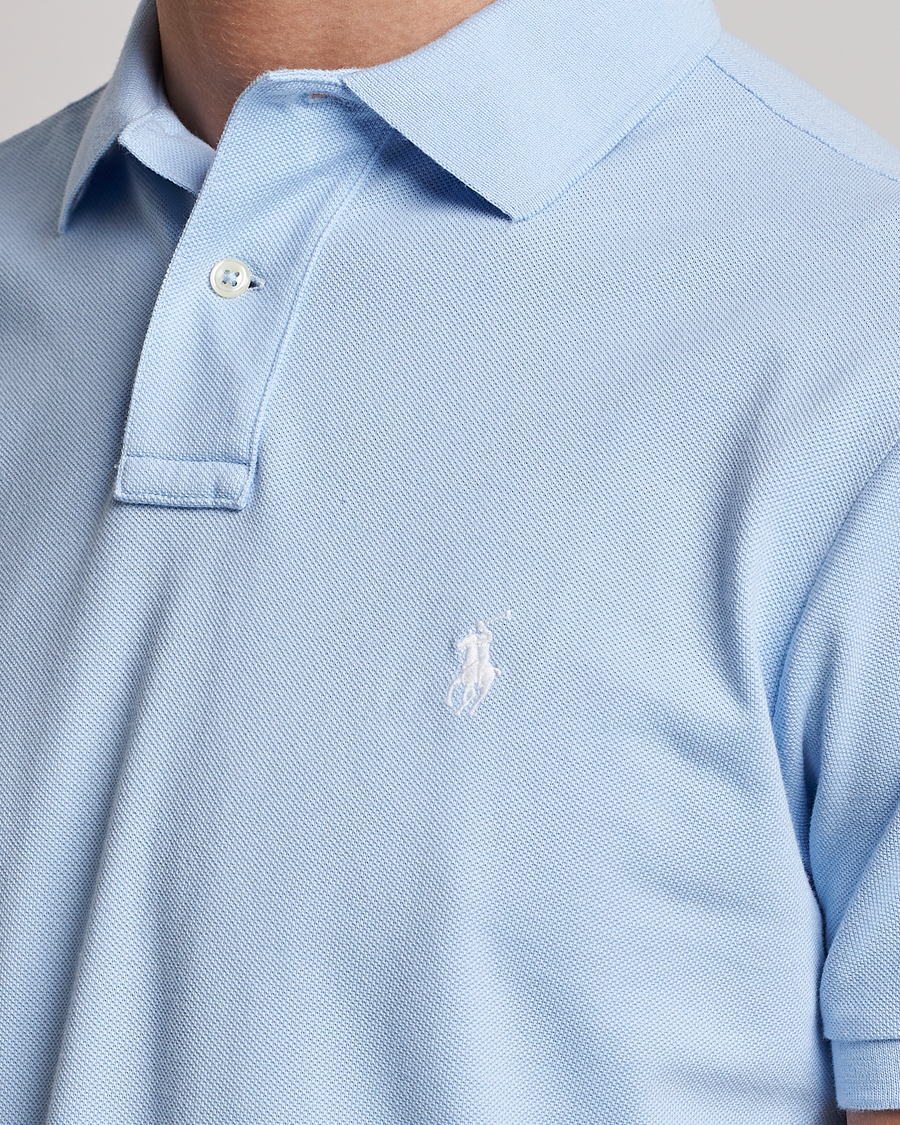 Herren | Poloshirts | Polo Ralph Lauren | Custom Slim Fit Polo Office Blue