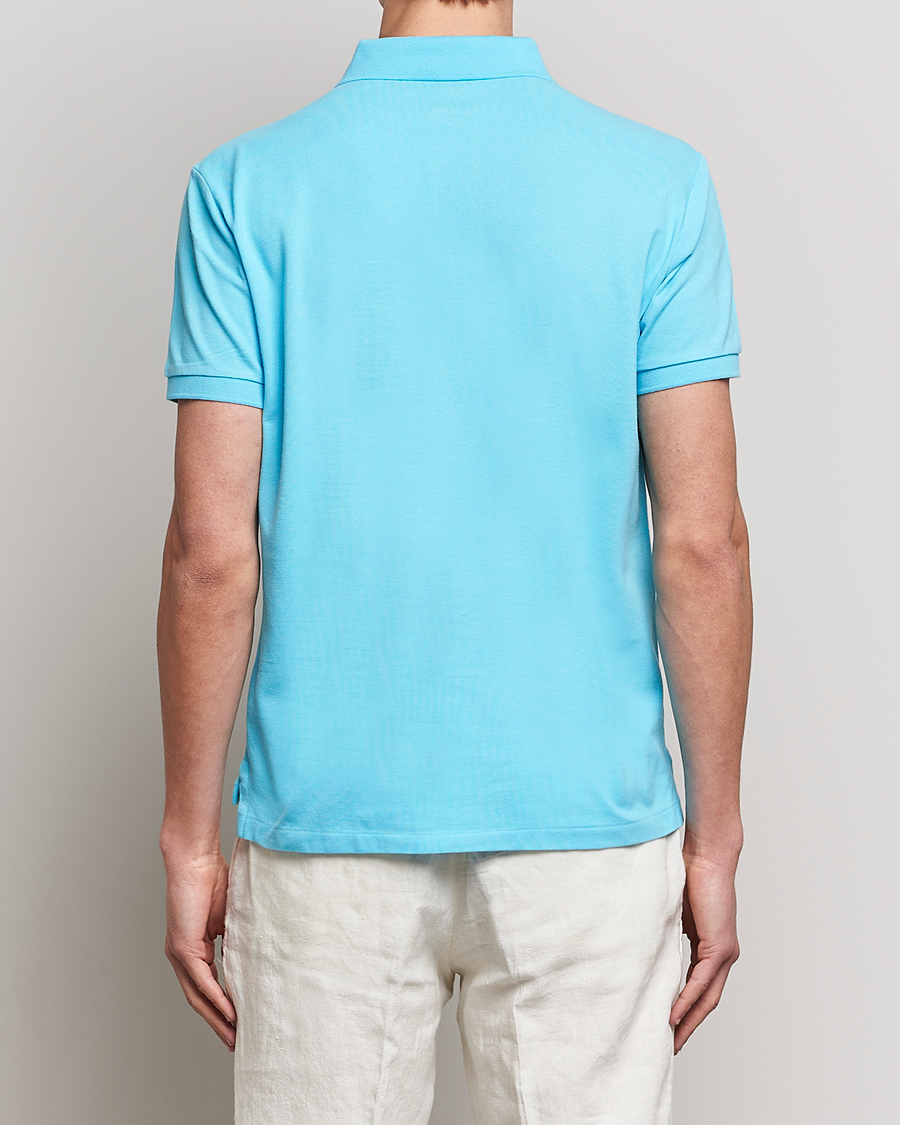 Herren | Poloshirts | Polo Ralph Lauren | Custom Slim Fit Polo Turquoise Nova
