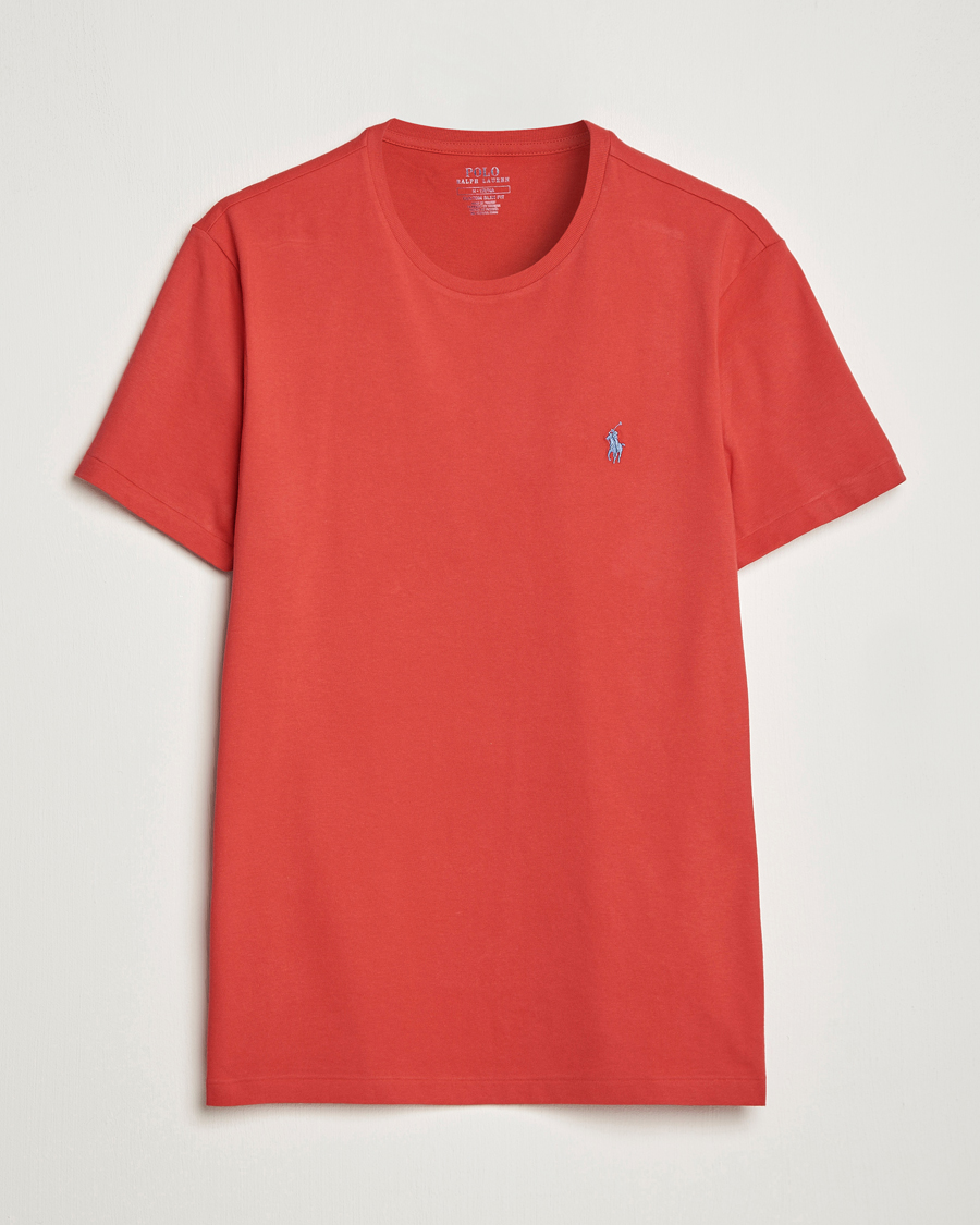 Herren | T-Shirts | Polo Ralph Lauren | Crew Neck T-Shirt Evening Post Red