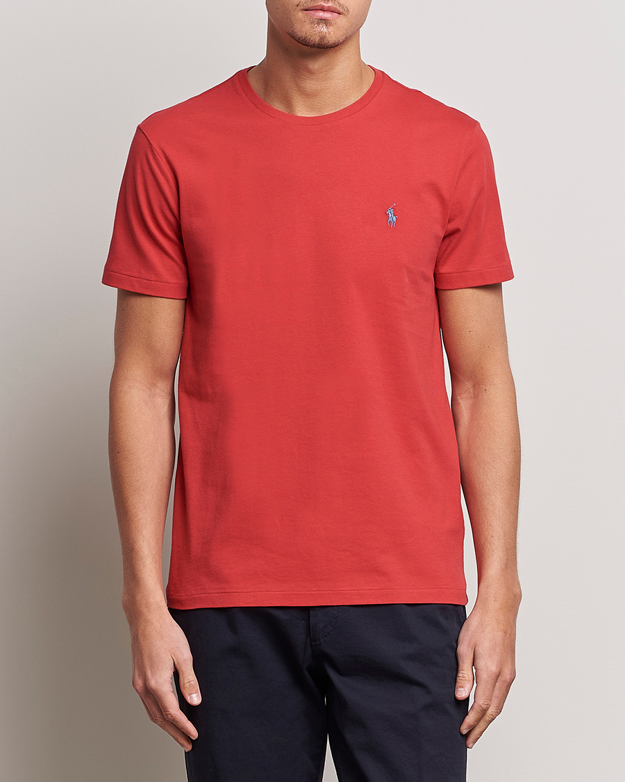 Herren | T-Shirts | Polo Ralph Lauren | Crew Neck T-Shirt Evening Post Red