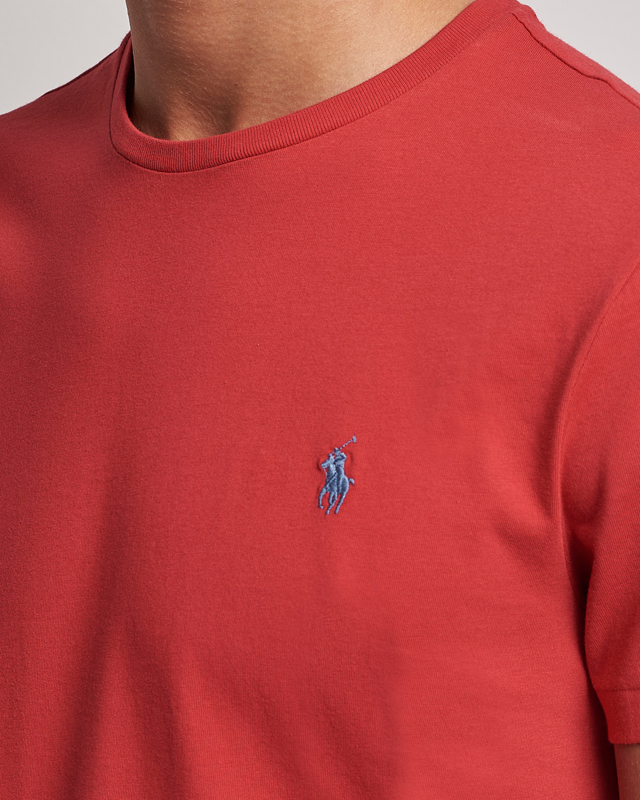 Herren | T-Shirts | Polo Ralph Lauren | Crew Neck T-Shirt Evening Post Red