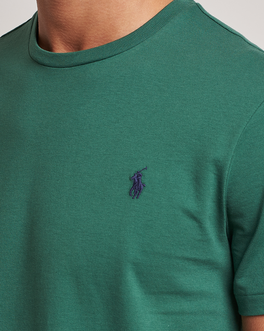 Herren | T-Shirts | Polo Ralph Lauren | Crew Neck T-Shirt Washed Forest