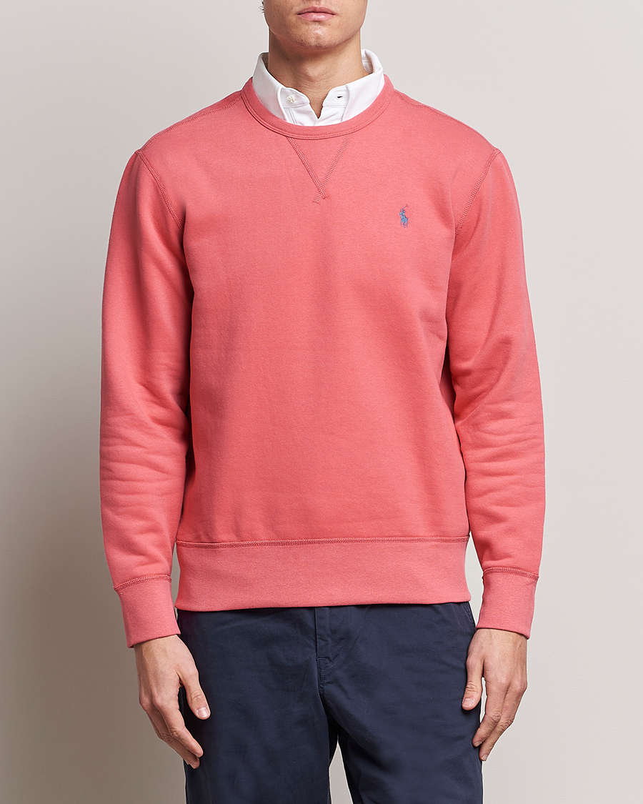 Herren | Sweatshirts | Polo Ralph Lauren | Crew Neck Sweatshirt Red Sky