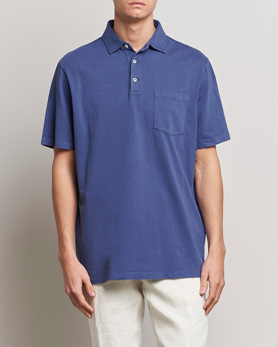 Herren |  | Polo Ralph Lauren | Cotton/Linen Polo Boathouse Navy