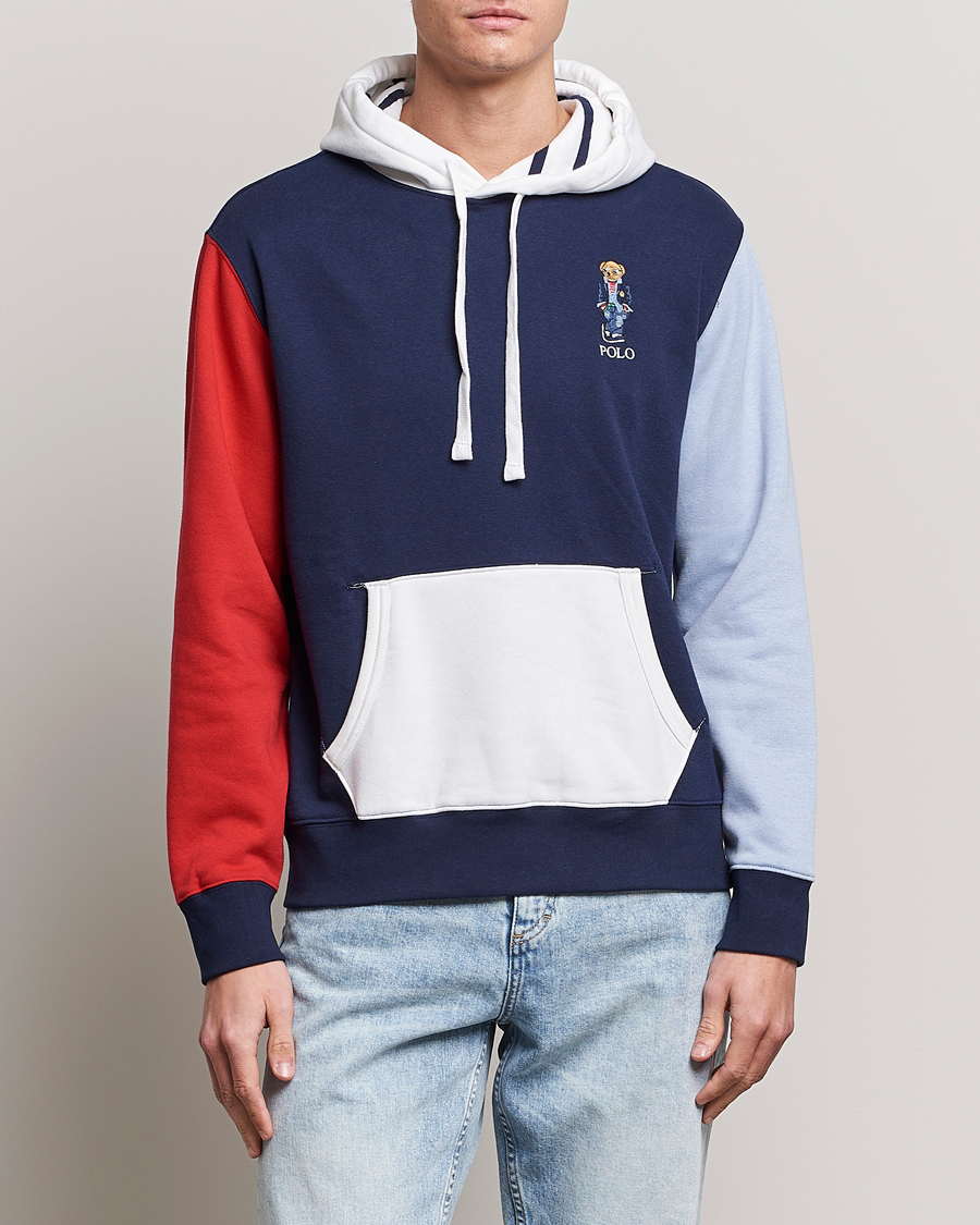 Herren | Pullover | Polo Ralph Lauren | Printed Regatta Bear Colorblocked Hoodie Multi