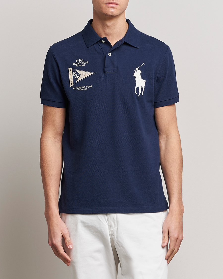 Herren |  | Polo Ralph Lauren | Custom Slim Fit Regatta Polo Newport Navy