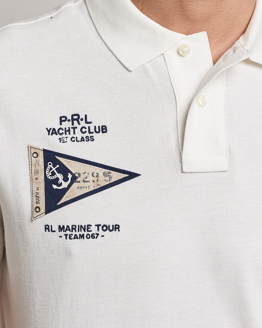 Herren | Poloshirts | Polo Ralph Lauren | Custom Slim Fit Regatta Polo Nevis White