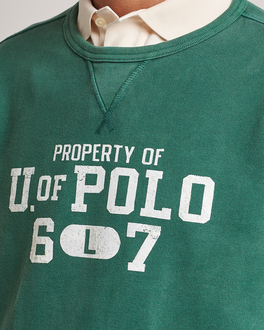Herren | Pullover | Polo Ralph Lauren | Fleece Logo Sweatshirt Washed Forest