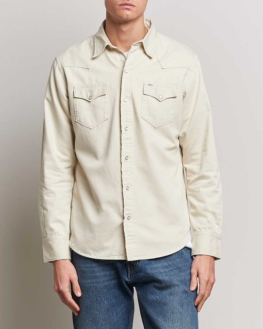 Herren |  | Polo Ralph Lauren | Western Denim Shirt Basic Sand