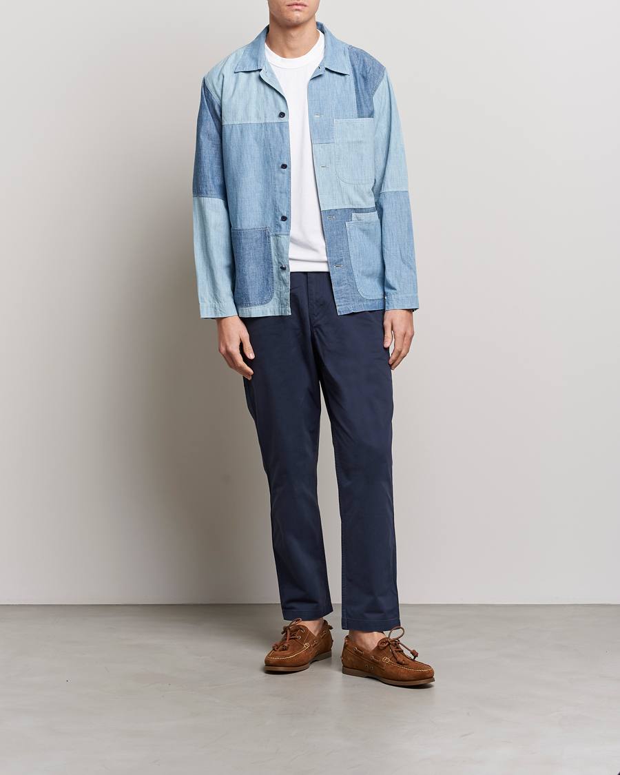 Herren | Jacken | Polo Ralph Lauren | Patchwork Denim Shirt Jacket Indigo