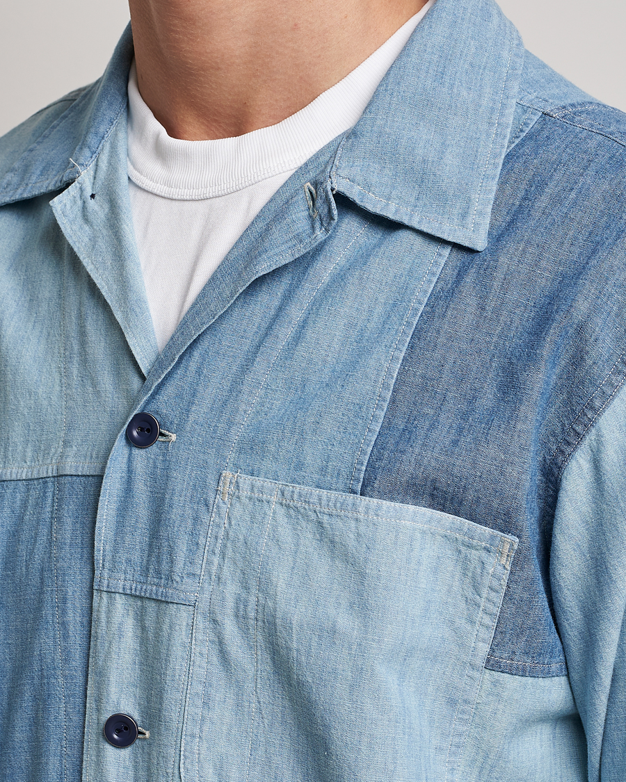 Herren | Jacken | Polo Ralph Lauren | Patchwork Denim Shirt Jacket Indigo