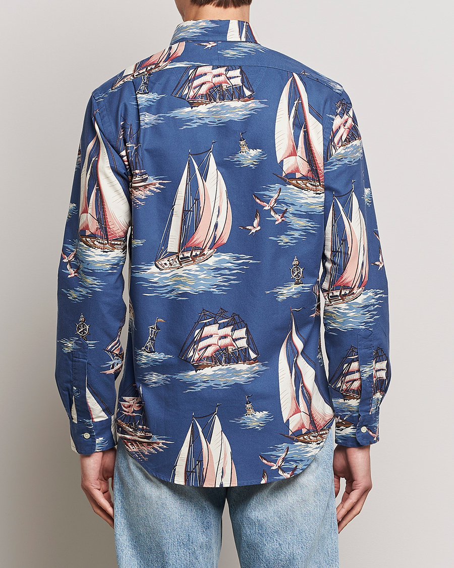 Herren | Hemden | Polo Ralph Lauren | Printed Regatta Oxford Shirt Blue