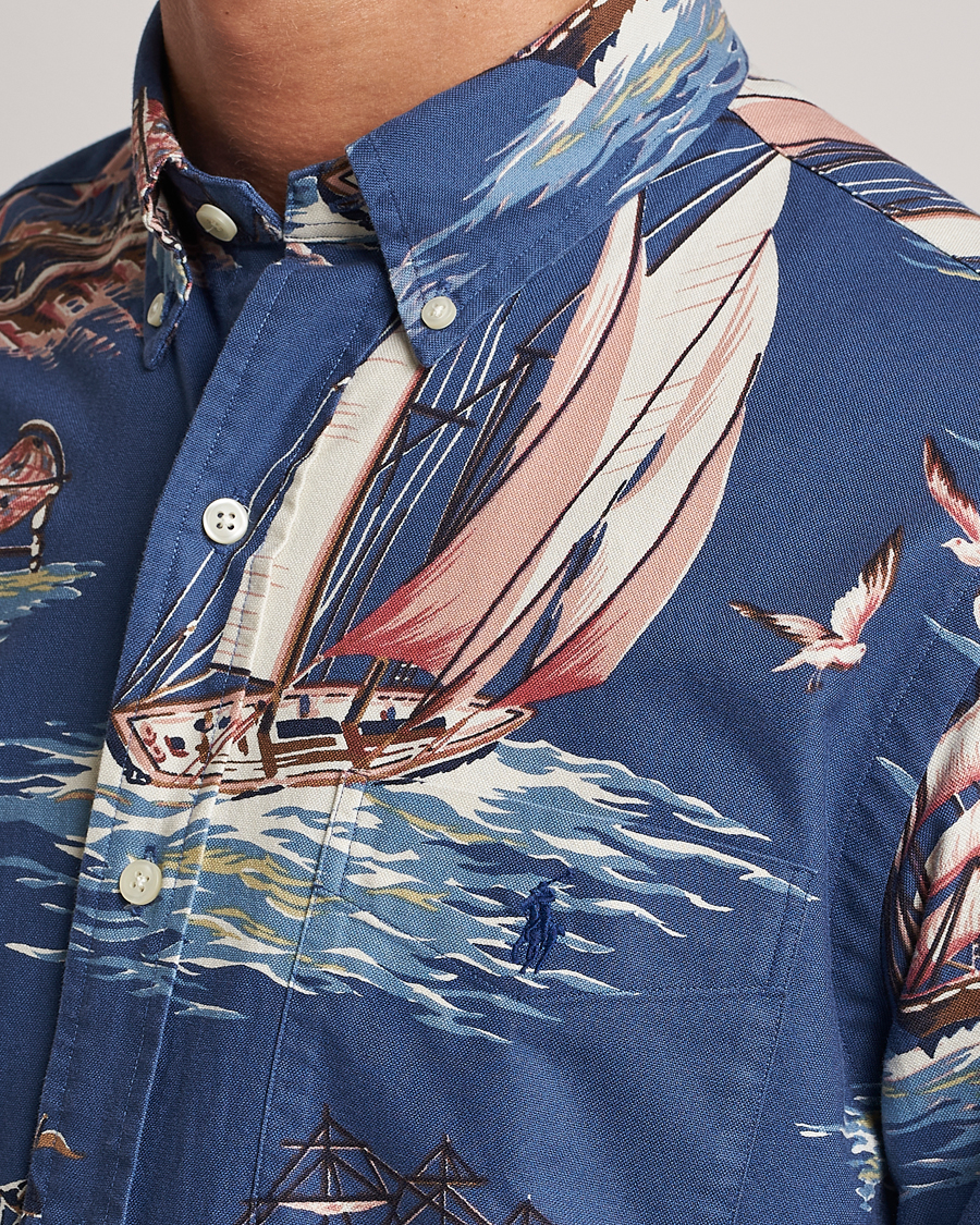Herren | Hemden | Polo Ralph Lauren | Printed Regatta Oxford Shirt Blue