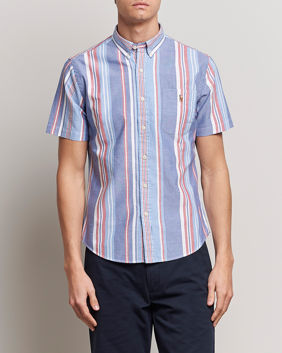Herren |  | Polo Ralph Lauren | Striped Oxford Short Sleeve Shirt Multi