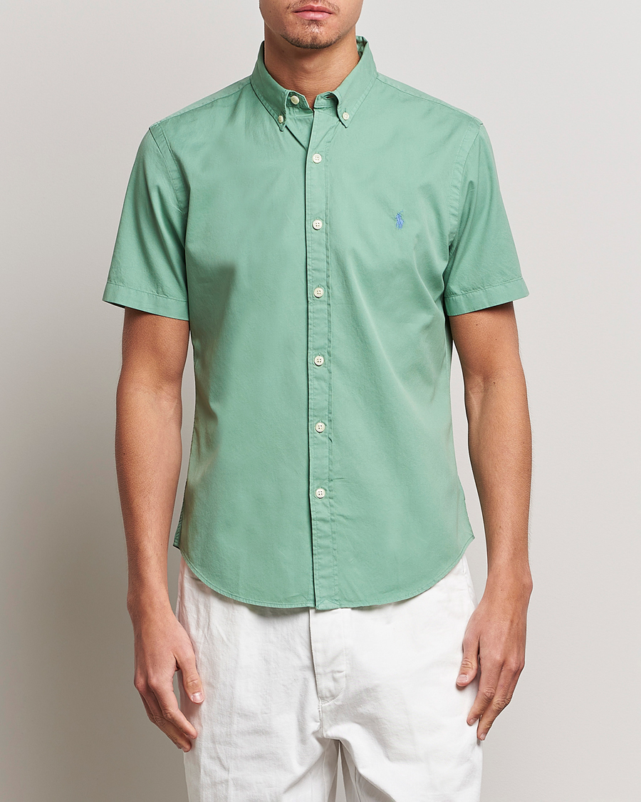 Herren |  | Polo Ralph Lauren | Twill Short Sleeve Shirt Faded Mint