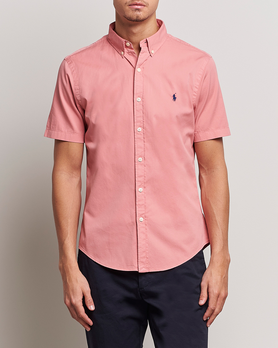 Herren |  | Polo Ralph Lauren | Twill Short Sleeve Shirt Desert Rose