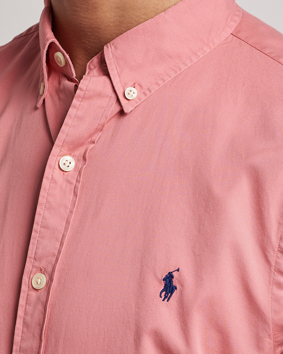 Herren | Hemden | Polo Ralph Lauren | Twill Short Sleeve Shirt Desert Rose